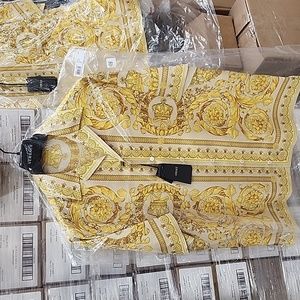Versace informal silk shirt